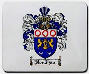 Houlihan coat of arms mouse pad