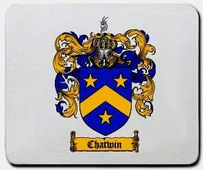 Chatwin coat of arms mouse pad