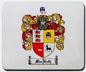 Macrath coat of arms mouse pad