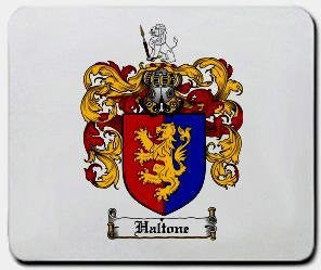Haltone coat of arms mouse pad
