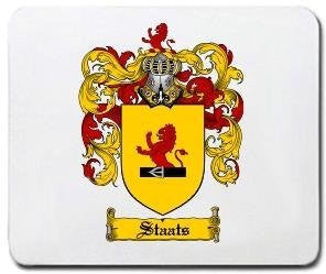 Staats coat of arms mouse pad