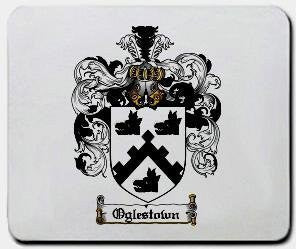 Oglestown coat of arms mouse pad