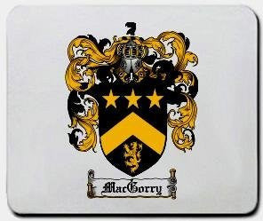 Macgorry coat of arms mouse pad