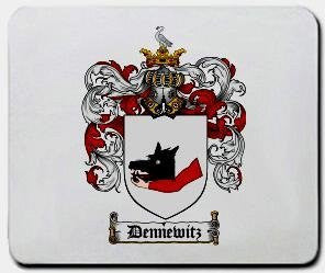 Dennewitz coat of arms mouse pad