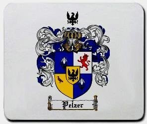 Pelzer coat of arms mouse pad