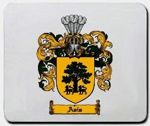 Asis coat of arms mouse pad