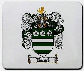 Boesch coat of arms mouse pad