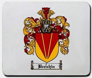 Breichin coat of arms mouse pad