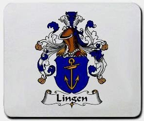 Lingen coat of arms mouse pad