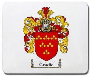 Truelle coat of arms mouse pad