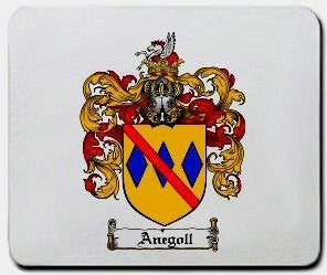 Anegoll coat of arms mouse pad