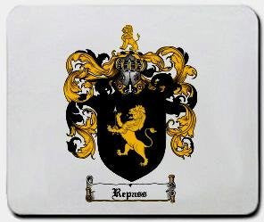 Repass coat of arms mouse pad