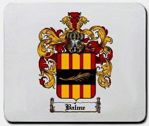Balme coat of arms mouse pad