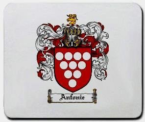 Antonie coat of arms mouse pad