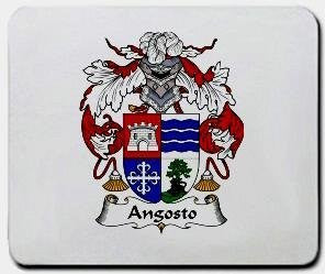 Angosto coat of arms mouse pad