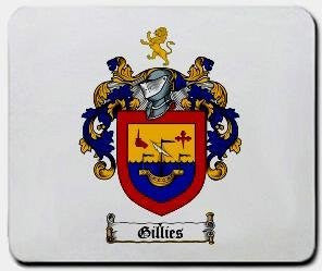 Gillies coat of arms mouse pad