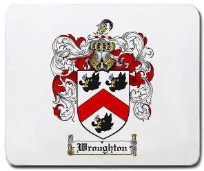 Wroughton coat of arms mouse pad