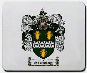 O'cobhthaigh coat of arms mouse pad