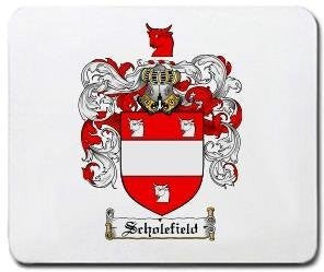 Scholefield coat of arms mouse pad