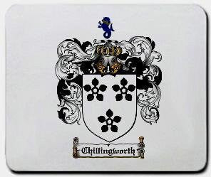 Chillingworth coat of arms mouse pad