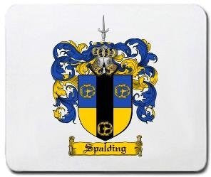 Spalding coat of arms mouse pad