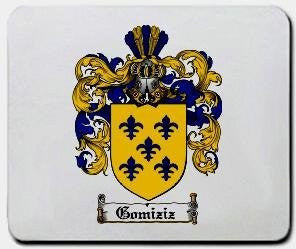 Gomiziz coat of arms mouse pad
