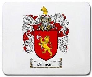 Sumsion coat of arms mouse pad