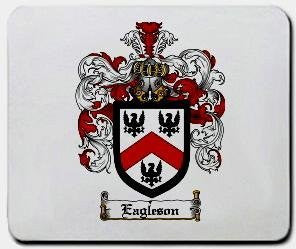 Eagleson coat of arms mouse pad