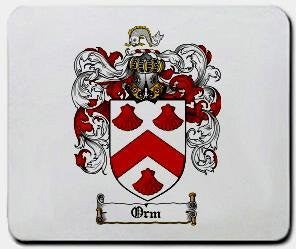 Orm coat of arms mouse pad