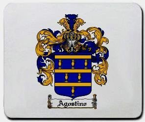 Agostino coat of arms mouse pad