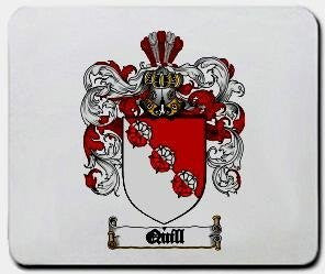 Quill coat of arms mouse pad