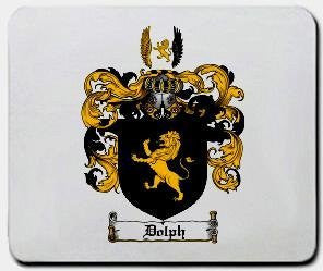Dolph coat of arms mouse pad