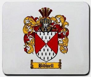 Bidwell coat of arms mouse pad