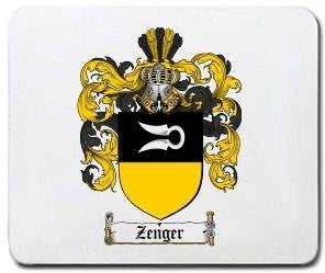 Zenger coat of arms mouse pad