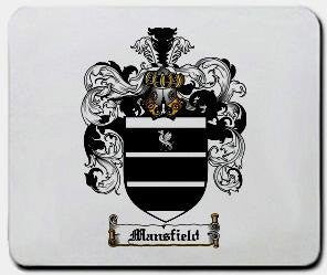 Mansfield coat of arms mouse pad
