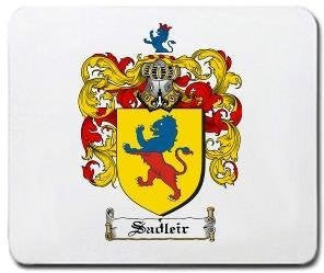 Sadleir coat of arms mouse pad