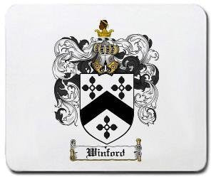 Winford coat of arms mouse pad