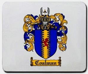 Coalman coat of arms mouse pad