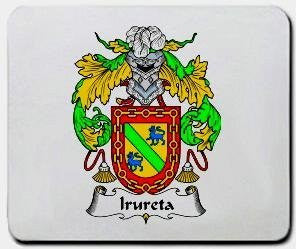 Irureta coat of arms mouse pad
