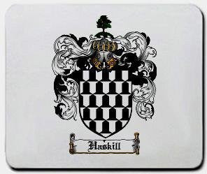 Haskill coat of arms mouse pad