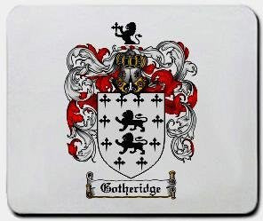 Gotheridge coat of arms mouse pad