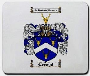 Ecroyd coat of arms mouse pad