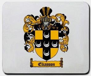 Eliasson coat of arms mouse pad