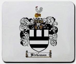 Kirkeman coat of arms mouse pad