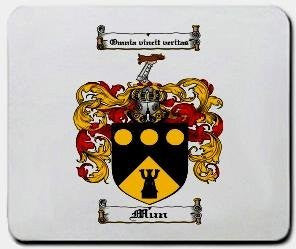Mun coat of arms mouse pad