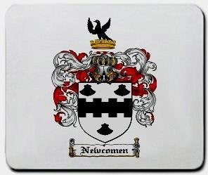 Newcomen coat of arms mouse pad