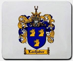 Lochaber coat of arms mouse pad