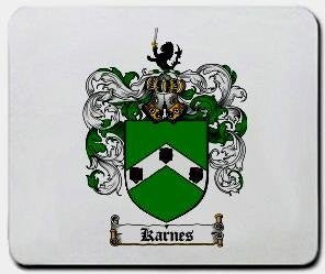 Karnes coat of arms mouse pad