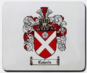 Cawrie coat of arms mouse pad