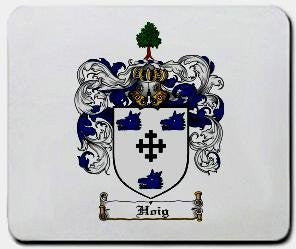 Hoig coat of arms mouse pad